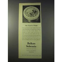 1959 Balkan Sobranie Smoking Mixture Tobacco Ad