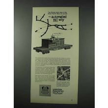 1963 Union Pacific Railroad Ad - The Automated Rail Way