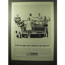 1964 GM Ternstedt 6-Way Power Seat Ad - Scores With