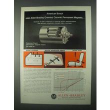1967 Allen-Bradley Oriented Ceramic Magnets Ad