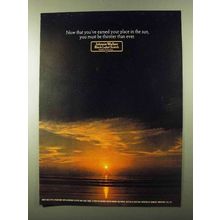 1971 Johnnie Walker Black Label Scotch Ad - Thirstier