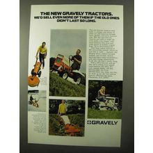 1971 Gravely Lawn Mowers Ad - We'd Sell Even More