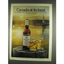 1978 Canadian Mist Whisky Ad - Canada At Best