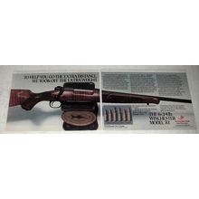 1982 Winchester Model 70 Rifle Ad - Go Extra Distance