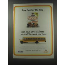 1998 Quaker Chewy Granola Bars Ad - Buy this for the kids and save 20% at Sears