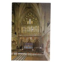 EASTERN LADY CHAPEL, BRISTOL CATHEDRAL. unused vintage postcard #