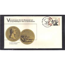 FDC Int'l Venezuela Honoring USA Bicentennial (Cachet-U/A) CV01131