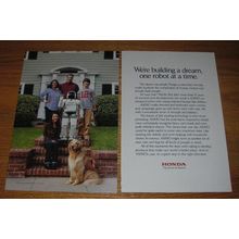 2002 Honda ASIMO Robot Ad - We're building a dream, one robot at a time
