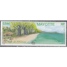 Mayotte 2007 Yvert 206 Neuf ** Cote (2017) 2.20 € Plage de N'Gouja