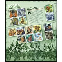1910's Celebrate The Century Sheet of 15 32¢ Stamps Scott 3183 - Stuart Katz