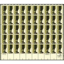 National Archives Abe Lincoln Sheet of Fifty 20 Cent Postage Stamps Scott 2081