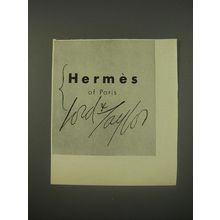 1956 Lord & Taylor Hermes Advertisement - Hermes of Paris