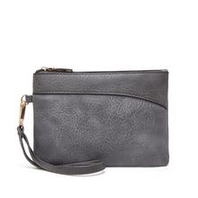 Women Card Holder Phone Organizer Ladies Travel Purse Grey