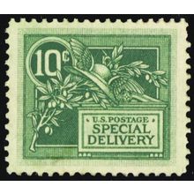 E7, Unused (Regummed) 10¢ Special Delivery - SCV ($65) - Stuart Katz