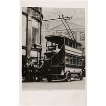 Nechells Bus Tram Antique Birmingham Dealer Old Photo