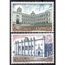 España. 1979. Mi # 2436 / 37. Monumentos America. Bogota. Lima