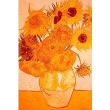 Sunflowers, Van Gogh, 1888 Poster Canvas Movie Film Print A0 A1 A2 A3 A4 A5 A6 A
