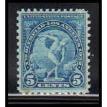 719 5c Discuss Thrower Almost Very Fine MNH O3324