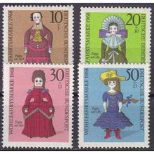GERMANY BUND [1968] MiNr 0571-74 ( **/mnh )