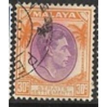 STRAITS SETTLEMENTS 1937/1941 SG 287 - fine used (o) - Die I