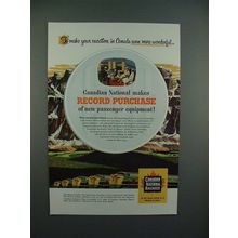 1954 Canadian National Railways Ad - Record Purchase