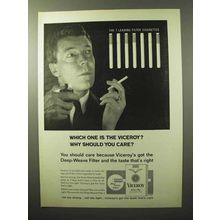 1964 Viceroy Cigarettes Ad - Why Should You Care