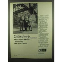 1974 Allstate Insurance Ad - Mini-Group