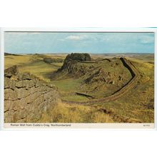 Roman Wall from Cuddy's Crag Northumberland Postcard N1713