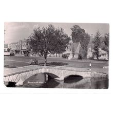 BOURTON-ON-THE-WATER, Gloucestershire vintage unused postcard RP 1940/50s =