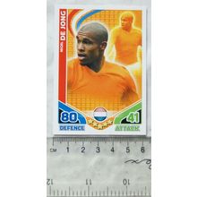 2010 Topps Match Attax World Cup Trading Card - Holland, Nigel de Jong