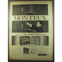 1956 RCA Victor Records Advertisement - Pierre Monteux