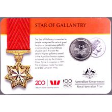 2017 Australia Medallion Legends of the ANZACS Star of Galantry