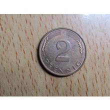 1994f 2 Pfennig Germany Coin