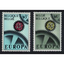 Belgium Europa 2v 1967 MNH SG#2013-2014