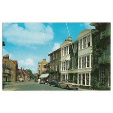 Southwold, Market Place And Swan Hotel, Suffolk, Postcard.