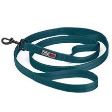 Nylon Double Ply Multi Handle Leash 1" X 6ft Dark Teal