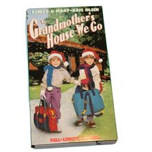Christmas VHS To Grandmothers House We Go Mary Kate Ashley Olsen Twins Movie