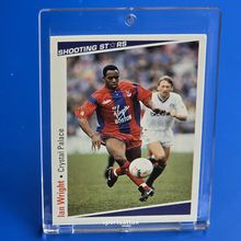 Ian Wright Card Shooting Stars Crystal Palace #70 1991