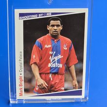 SHOOTING STARS 1991-92 MARK BRIGHT - CRYSTAL PALACE No 71