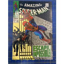 Marvel Comics Spiderman Issue#65 Oct, 1968 'Escape Impossible" FN-VF