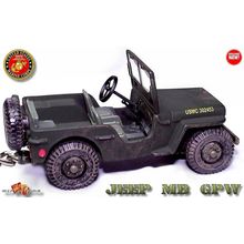 HTF RARE KEYCHAIN JEEP WILLYS ⚓ USMC ⚓ WW2 KOREA VIETNAM