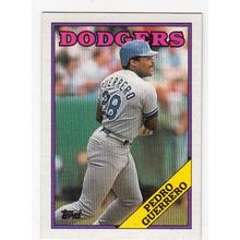 1988 Topps Pedro Guerrero baseball card #550 – Dodgers