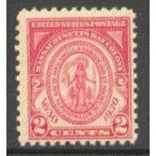 682 2c Massachusetts Just Clears MNH Q0142