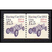 2262a 17.5c Race Car Fine MNH Dry Gum CNP Left 1 PA0987