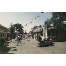 Newsagent Kiosk Wicksteed Park Northampton 1970s Postcard