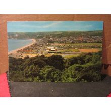SEATON, FROM HAVEN CLIFF, DEVON used 1973 postcard =