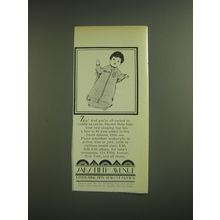 1974 Saks Fifth Avenue Baby Sleeping Bag Advertisement
