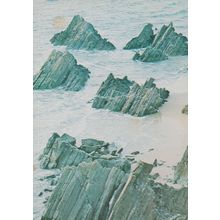 Marloes Sands Dyfed Wales Silurian Sandstones Palaeozic Era Postcard