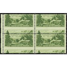 999, Mint NH 3¢ Misperforation Error Block of Four - Nevada - Stuart Katz