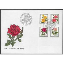 1972 Michel 984/987 - on FDC